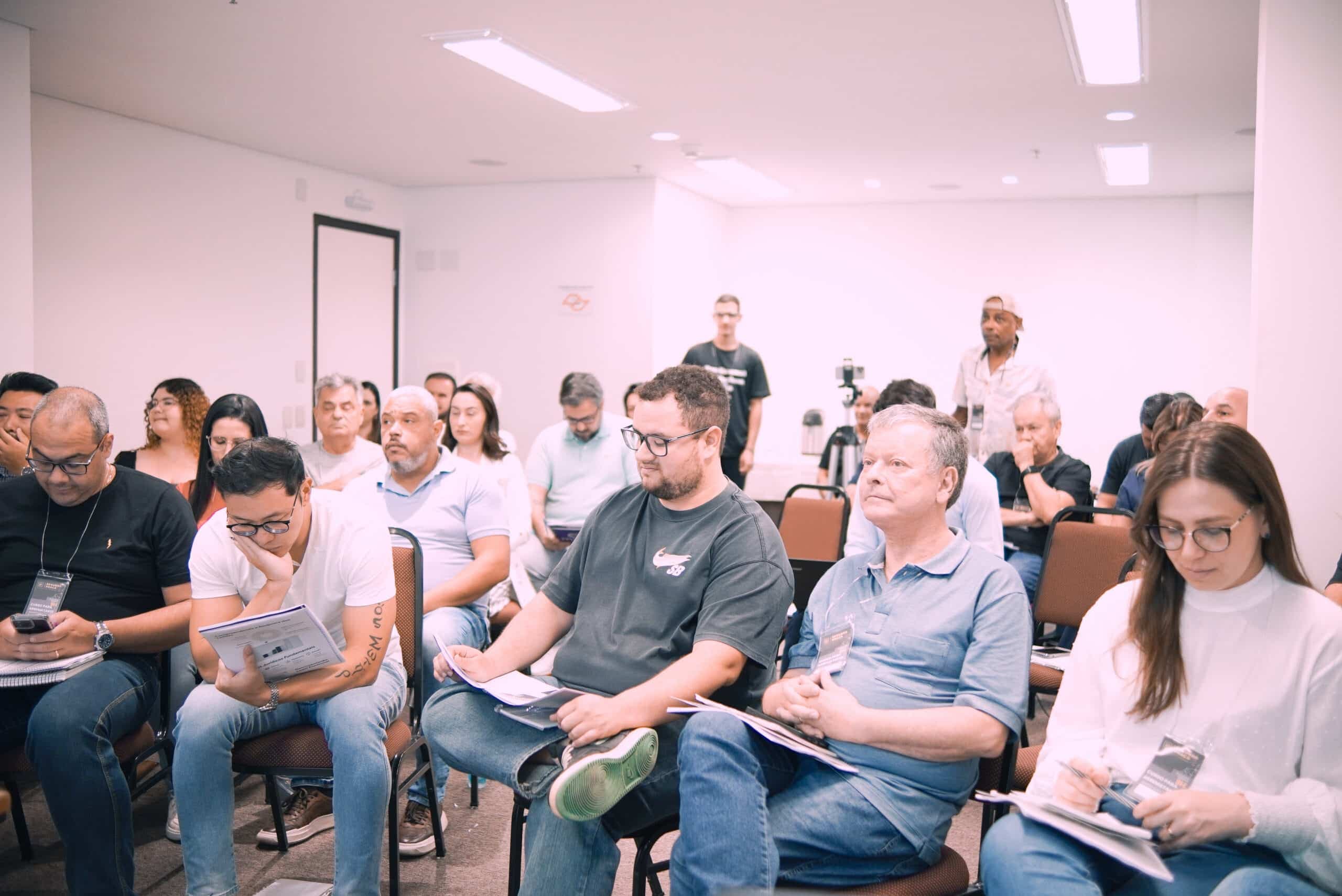 Foto do curso presencial